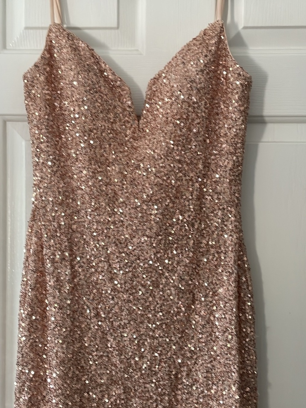 Sequin mini dress
